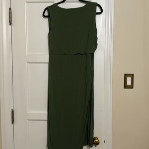 Lisa Rinna xsmall green dress